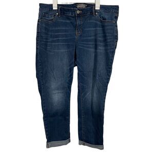 Torrid Medium Wash Boyfriend Straight Leg Jeans